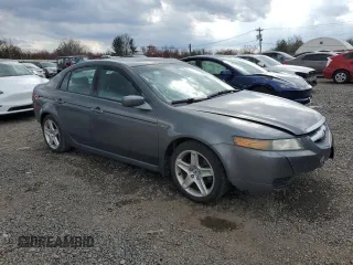 2004 Acura TL with VIN 19UUA66234A005706, listed as a Copart auction lot 50957245 with 98,055 mi miles and Salvage Title. Bid and sale history available at carsss.com. Image 4.