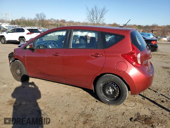 2016 Nissan Note S with VIN 3N1CE2CP2GL397651, listed as a Copart auction lot 82024324 with 124,053 mi miles and Non Repairable. Bid and sale history available at DreamBid. Image 2.