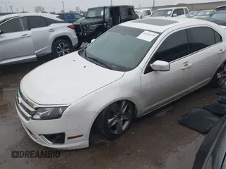 2011 Ford Fusion SPORT with VIN 3FAHP0KC2BR159150, listed as a IAAI auction lot 41546128 with 187,373 mi miles. Bid and sale history available at carsss.com. Image 2.
