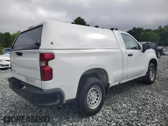 2023 Chevrolet Silverado 1500 Work Truck with VIN 3GCNAAEK7PG337791, listed as a Copart auction lot 55926275 with 170,177 mi miles and Clean Title. Bid and sale history available at DreamBid. Image 3.