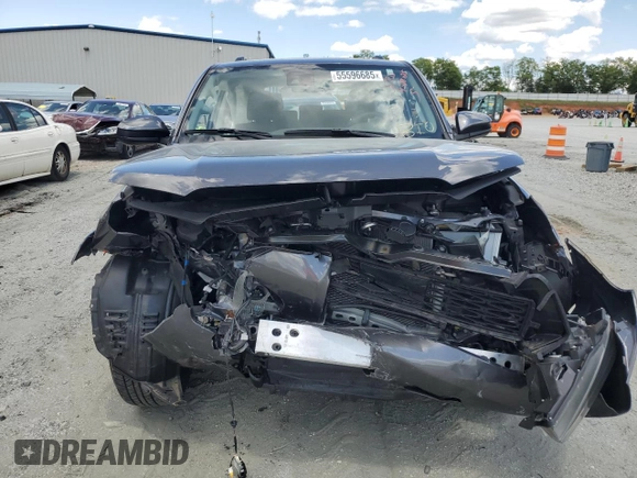 2023 Toyota 4Runner SR5 with VIN JTEEU5JR9P5286816, listed as a Copart auction lot 55596685 with Not provided miles and Salvage title. Bid and sale history available at DreamBid. Image 5.