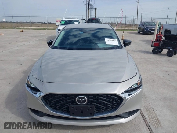 2025 Mazda 3 S Select Sport with VIN 3MZBPABM7SM450378, listed as a IAAI auction lot 41559969 with 6,270 mi miles and . Bid and sale history available at DreamBid. Image 6.