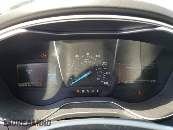 2016 Ford Fusion SE with VIN 3FA6P0HD1GR111377, listed as a Copart auction lot 62967135 with 159,857 mi miles and Clean title. Bid and sale history available at DreamBid. Image 9.