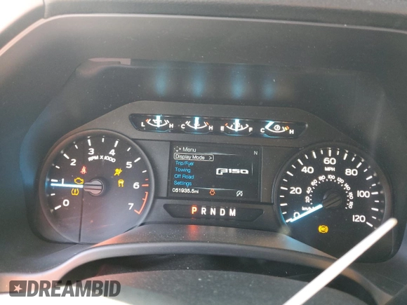 2020 Ford F-150 XL with VIN 1FTEW1CP0LFC22381, listed as a Copart auction lot 46346035 with 51,935 mi miles and Salvage Title. Bid and sale history available at carsss.com. Image 9.