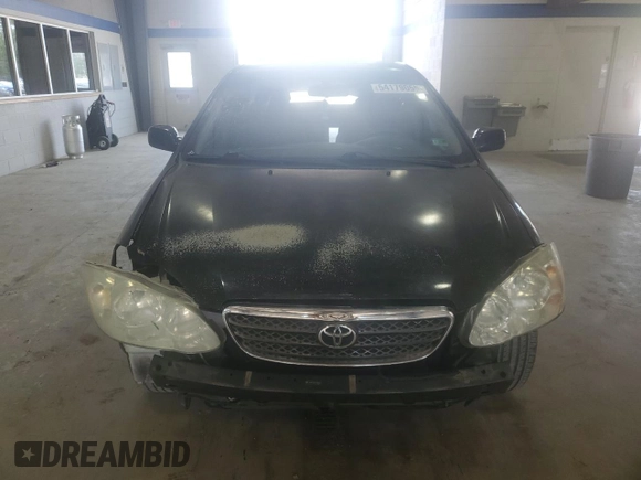 2007 Toyota Corolla CE with VIN JTDBR32E870109535, listed as a Copart auction lot 54179055 with 272,278 mi miles and Salvage Title. Bid and sale history available at carsss.com. Image 5.