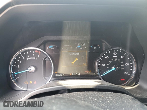 2021 Ford Expedition Max Limited with VIN 1FMJK2AT2MEA07975, listed as a Copart auction lot 66710505 with 88,221 mi miles and Salvage title. Bid and sale history available at DreamBid. Image 9.