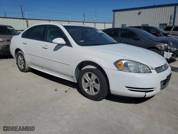 2015 Chevrolet Impala Limited LS with VIN 2G1WA5E30F1156360, listed as a Copart auction lot 48417145 with 109,554 mi miles and Clean Title. Bid and sale history available at carsss.com. Image 4.