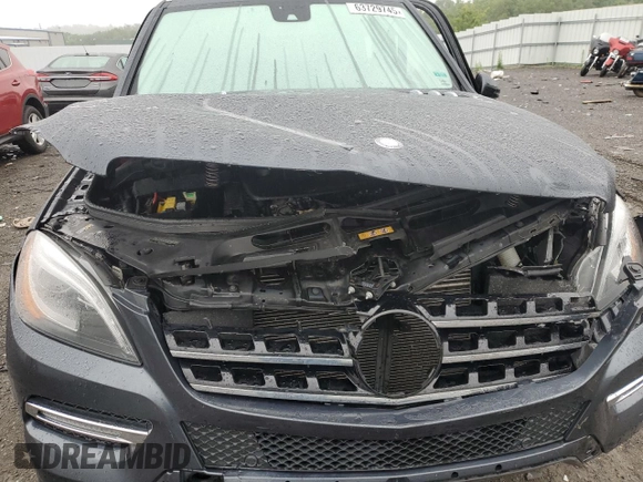 2015 Mercedes-Benz M 350 with VIN 4JGDA5HB2FA525688, listed as a Copart auction lot 63729745 with Not provided miles and Clean title. Bid and sale history available at DreamBid. Image 12.
