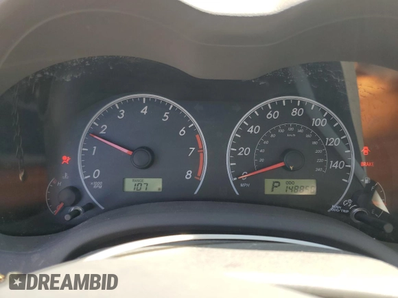 2010 Toyota Corolla with VIN 2T1BU4EE5AC385099, listed as a Copart auction lot 54433995 with 148,858 mi miles and Salvage Title. Bid and sale history available at carsss.com. Image 9.