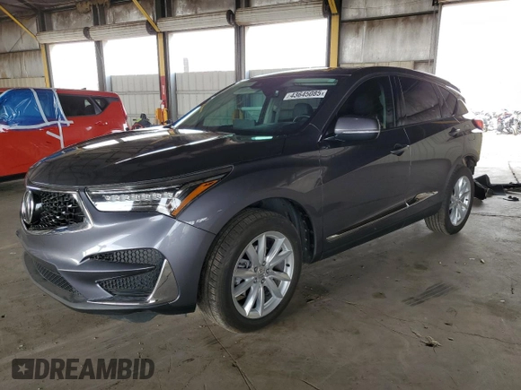 2021 Acura RDX with VIN 5J8TC1H31ML017839, listed as a Copart auction lot 43645085 with 51,291 mi miles and Salvage Title. Bid and sale history available at carsss.com. Image 1.