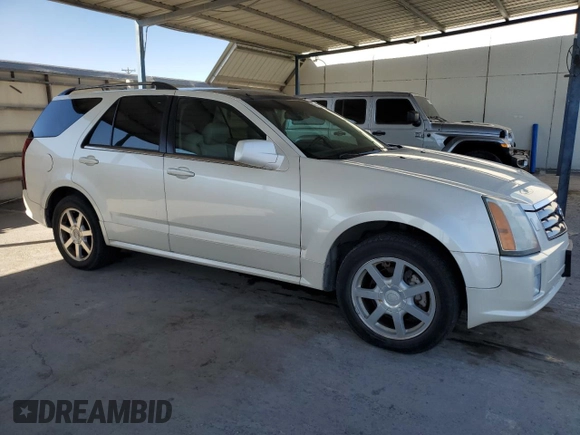 2005 Cadillac SRX with VIN 1GYEE63A850192171, listed as a Copart auction lot 43454915 with 130,200 mi miles and Clean Title. Bid and sale history available at carsss.com. Image 4.