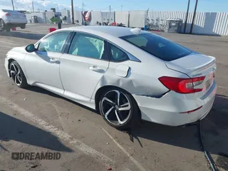 2019 Honda Accord Sport with VIN 1HGCV1F37KA093412, listed as a IAAI auction lot 41755370 with 83,082 mi miles and . Bid and sale history available at DreamBid. Image 3.