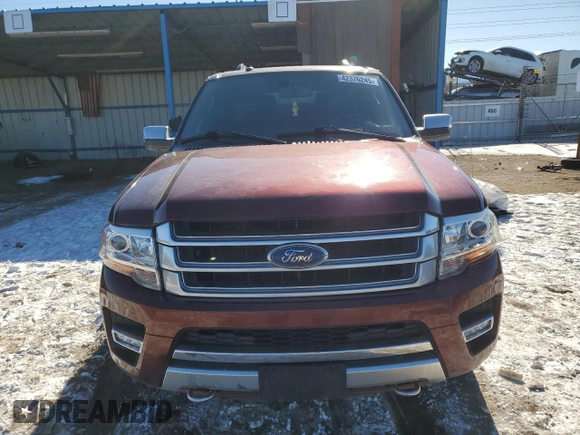 2017 Ford Expedition EL Platinum with VIN 1FMJK1MT7HEA52308, listed as a Copart auction lot 42376245 with 108,063 mi miles and Salvage Title. Bid and sale history available at carsss.com. Image 5.