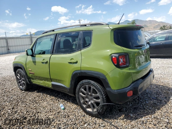 2016 Jeep Renegade Latitude with VIN ZACCJABW0GPD61699, listed as a Copart auction lot 60238644 with 59,545 mi miles and Salvage Title. Bid and sale history available at DreamBid. Image 2.