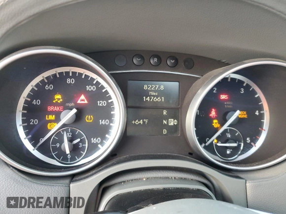 2012 Mercedes-Benz GL 350 with VIN 4JGBF2FE6CA798343, listed as a Copart auction lot 76496274 with 147,661 mi miles and Salvage Title. Bid and sale history available at DreamBid. Image 9.