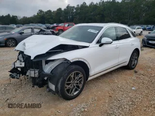 2022 Genesis GV70 2.5T with VIN KMUMADTB4NU061075, listed as a Copart auction lot 42711285 with 50,457 mi miles and Salvage Title. Bid and sale history available at DreamBid. Image 1.
