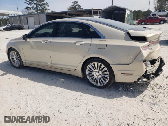 2015 Lincoln MKZ with VIN 3LN6L2JK9FR616667, listed as a Copart auction lot 60702115 with 120,103 mi miles and Non repairable. Bid and sale history available at DreamBid. Image 2.