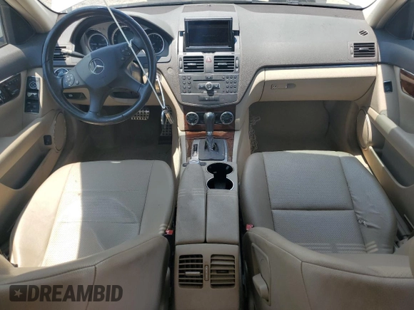 2011 Mercedes-Benz C 300 Sport with VIN WDDGF5EB8BR185097, listed as a Copart auction lot 62524365 with 166,313 mi miles and Salvage title. Bid and sale history available at DreamBid. Image 8.