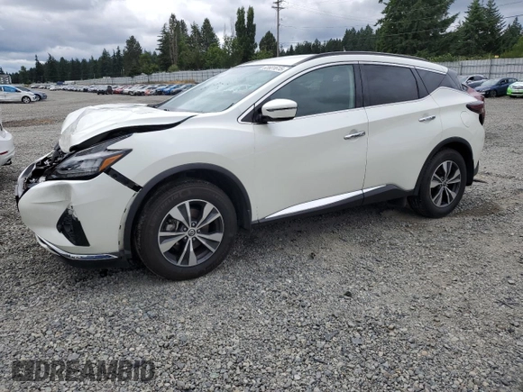 2023 Nissan Murano SV z VIN 5N1AZ2BJ7PC108793, wystawiony jako Copart lot #62601615 z przebiegiem 35 689 mil mil oraz Szkoda całkowita • Salvage title. Historia ofert i sprzedaży dostępna na DreamBid. Obrazek 1.