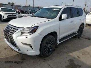 2023 Lexus GX with VIN JTJAM7BX3P5341804, listed as a Copart auction lot 49155385 with 18,386 mi miles and Salvage Title. Bid and sale history available at carsss.com. Image 1.