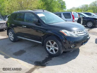 2006 Nissan Murano SL with VIN JN8AZ08W06W503802, listed as a IAAI auction lot 42092158 with 189,052 mi miles. Bid and sale history available at carsss.com. Image 1.