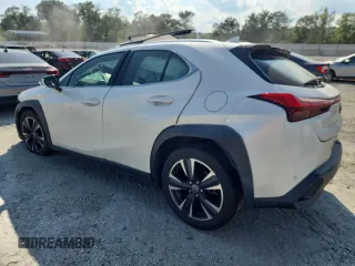2021 Lexus UX 200 with VIN JTHP3JBH7M2037019, listed as a Copart auction lot 62903445 with Not provided miles and Salvage title. Bid and sale history available at DreamBid. Image 2.