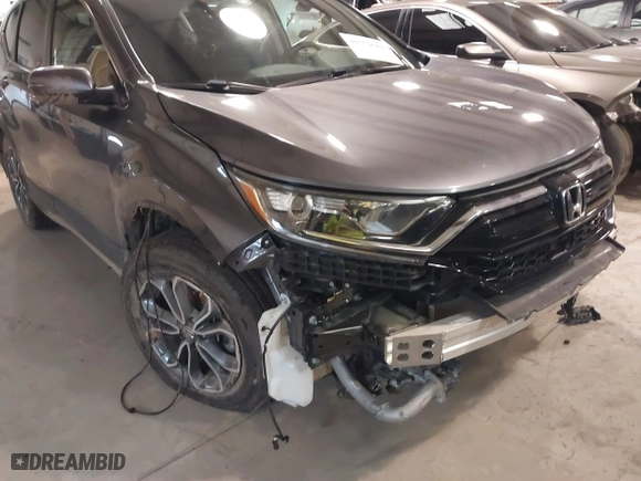 2021 Honda CR-V EX with VIN 5J6RW1H52ML007056, listed as a IAAI auction lot 41559089 with 33,217 mi miles. Bid and sale history available at carsss.com. Image 19.