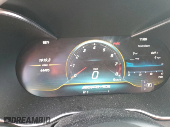 2020 Mercedes-Benz C 63 S AMG z VIN WDDWJ8HB7LF944073, wystawiony jako Copart lot #78708394 z przebiegiem 44 495 mil mil oraz Szkoda całkowita • Salvage title. Historia ofert i sprzedaży dostępna na DreamBid. Obrazek 9.