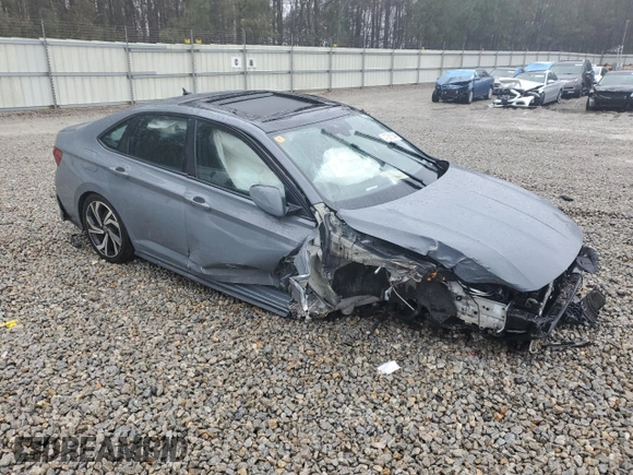 2023 Volkswagen Jetta GLI Autobahn with VIN 3VW2T7BU7PM060080, listed as a Copart auction lot 49309535 with 39,498 mi miles and Salvage title. Bid and sale history available at DreamBid. Image 4.