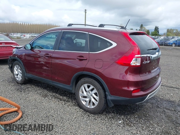 2015 Honda CR-V EX-L with VIN 2HKRM4H72FH674926, listed as a IAAI auction lot 41980531 with 72,185 mi miles and . Bid and sale history available at DreamBid. Image 3.