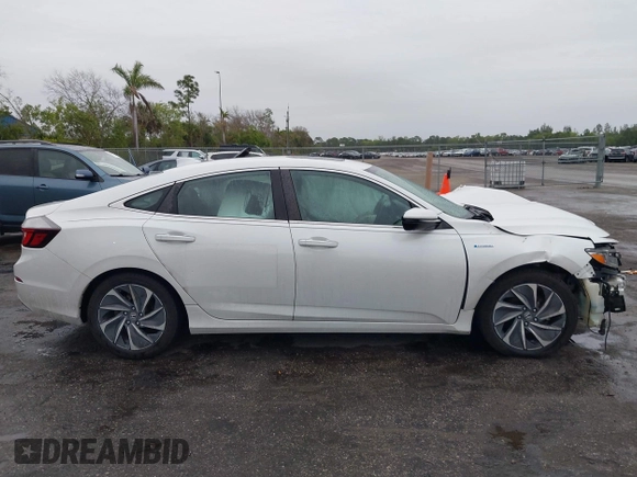 2021 Honda Insight Touring with VIN 19XZE4F94ME003177, listed as a IAAI auction lot 41377381 with 51,377 mi miles and . Bid and sale history available at carsss.com. Image 13.