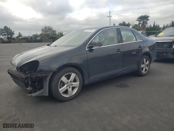 2008 Volkswagen Jetta Sedan SE with VIN 3VWRZ71K18M034394, listed as a Copart auction lot 52731305 with 150,880 mi miles and Salvage Title. Bid and sale history available at carsss.com. Image 1.