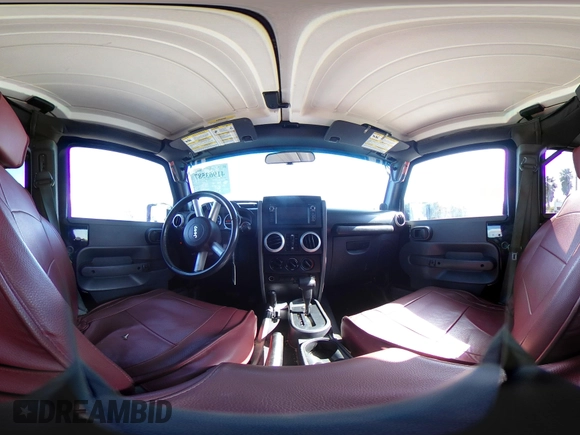 2008 Jeep Wrangler Unlimited Sahara with VIN 1J8GA59168L587554, listed as a IAAI auction lot 41963587 with 189,943 mi miles and . Bid and sale history available at DreamBid. Image 18.