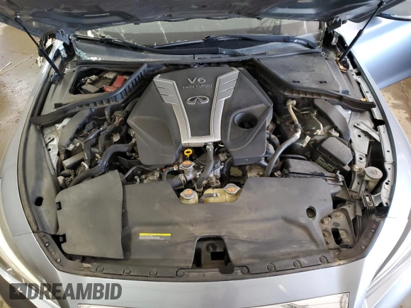 2017 Infiniti Q50 Premium with VIN JN1EV7AR3HM832971, listed as a Copart auction lot 52859155 with 160,070 mi miles and Salvage Title. Bid and sale history available at DreamBid. Image 11.