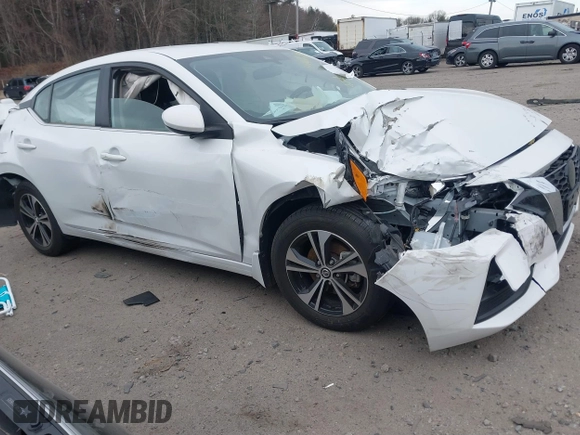 2022 Nissan Sentra SV z VIN 3N1AB8CV0NY314459, wystawiony jako IAAI lot #41268638 z przebiegiem Nie podano mil oraz . Historia ofert i sprzedaży dostępna na DreamBid. Obrazek 12.