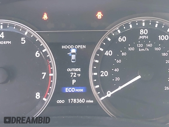 2014 Lexus GS 350 with VIN JTHBE1BL9E5038102, listed as a IAAI auction lot 42328099 with 178,360 mi miles and . Bid and sale history available at DreamBid. Image 7.