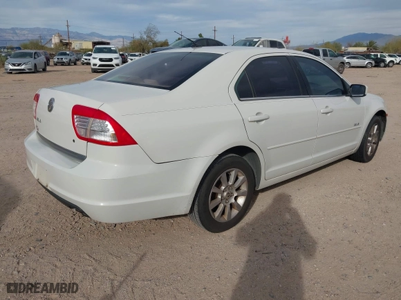 2008 Mercury Milan with VIN 3MEHM07Z78R616591, listed as a IAAI auction lot 41819092 with 222,888 mi miles. Bid and sale history available at carsss.com. Image 4.