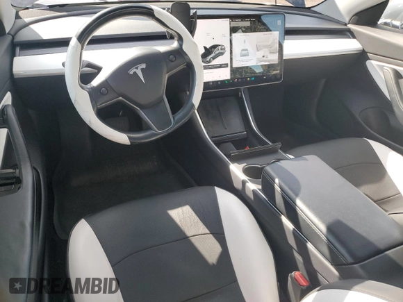 2019 Tesla Model 3 Mid Range with VIN 5YJ3E1EA6KF312754, listed as a Copart auction lot 50403855 with 148,217 mi miles and Salvage Title. Bid and sale history available at carsss.com. Image 8.