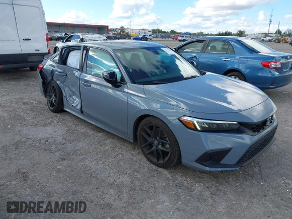 2024 Honda Civic Si z VIN 2HGFE1E59RH470995, wystawiony jako IAAI lot #41624743 z przebiegiem 14 524 mil mil oraz . Historia ofert i sprzedaży dostępna na DreamBid. Obrazek 1.