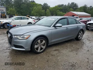 2012 Audi A6 Premium Plus with VIN WAUGGAFC6CN159210, listed as a Copart auction lot 57830455 with 116,359 mi miles and Clean title. Bid and sale history available at DreamBid. Image 1.