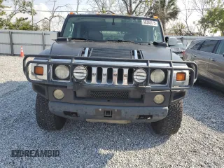 2003 Hummer H2 z VIN 5GRGN23U33H121992, wystawiony jako Copart lot #50388175 z przebiegiem 237 169 mil mil oraz Czysty tytuł • Clean title. Historia ofert i sprzedaży dostępna na DreamBid. Obrazek 5.