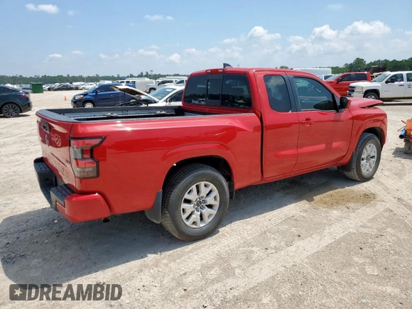 2022 Nissan Frontier S with VIN 1N6ED1CL1NN620840, listed as a Copart auction lot 59368005 with 69,939 mi miles and Salvage title. Bid and sale history available at DreamBid. Image 3.