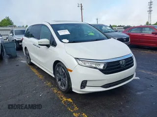 2022 Honda Odyssey Elite z VIN 5FNRL6H91NB040519, wystawiony jako IAAI lot #41992662 z przebiegiem 34 001 mil mil oraz . Historia ofert i sprzedaży dostępna na DreamBid. Obrazek 1.