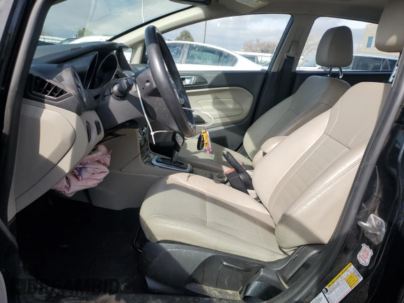 2017 Ford Fiesta Titanium with VIN 3FADP4CJ9HM139325, listed as a Copart auction lot 47852825 with 100,264 mi miles and Salvage Title. Bid and sale history available at carsss.com. Image 7.