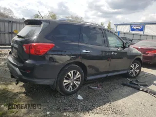 2018 Nissan Pathfinder S with VIN 5N1DR2MNXJC678274, listed as a Copart auction lot 48245445 with 147,788 mi miles and Clean Title. Bid and sale history available at carsss.com. Image 3.