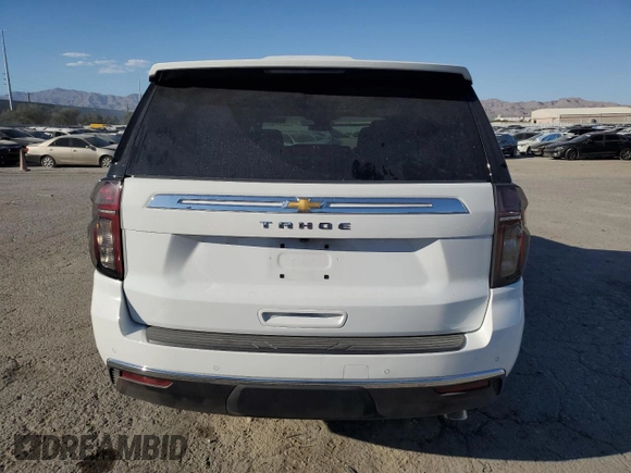 2023 Chevrolet Tahoe LS with VIN 1GNSCMKD7PR407530, listed as a Copart auction lot 73616884 with 11,871 mi miles and Salvage title. Bid and sale history available at DreamBid. Image 6.