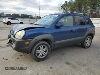 2006 Hyundai Tucson GLS with VIN KM8JN72D06U327834, listed as a Copart auction lot 44909215 with 177,010 mi miles and Non Repairable. Bid and sale history available at carsss.com. Image 1.