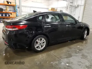 2018 Kia Optima LX with VIN 5XXGT4L3XJG245147, listed as a Copart auction lot 58152935 with 106,363 mi miles and Salvage title. Bid and sale history available at DreamBid. Image 3.