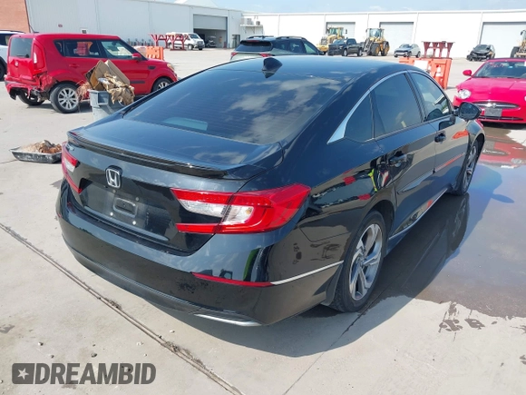 2018 Honda Accord EX-L z VIN 1HGCV1F50JA037148, wystawiony jako IAAI lot #42107201 z przebiegiem 88 395 mil mil oraz . Historia ofert i sprzedaży dostępna na DreamBid. Obrazek 4.