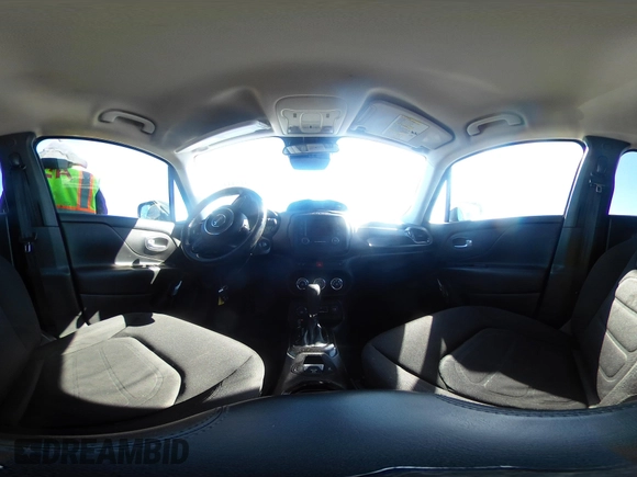 2017 Jeep Renegade Latitude with VIN ZACCJBBB7HPG48462, listed as a IAAI auction lot 41544445 with 94,594 mi miles. Bid and sale history available at carsss.com. Image 18.